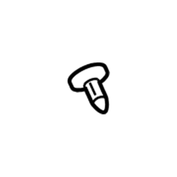 Chevy 11610086 Sound Absorber Clip