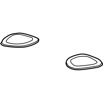 GM 15795993 Speaker Grille, Passenger Side 15795993 GM Speaker Grille, Passenger Side Illustration 1 of 1