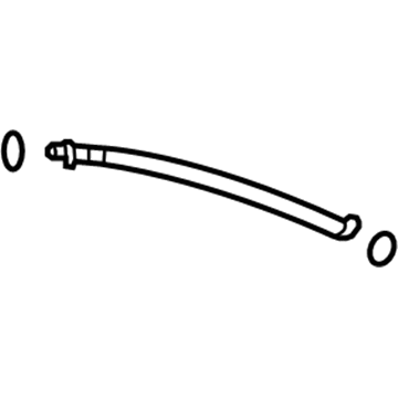GM 15210122 Hose, Engine Oil Cooler 15210122 GM Hose, Engine Oil Cooler Illustration 1 of 1
