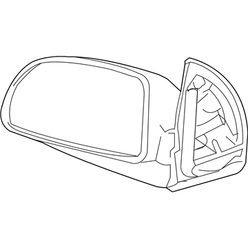 Saturn 15873111 Mirror Assembly