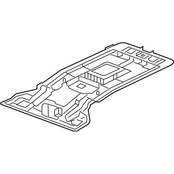 GM 10385814 Mount Plate 10385814 GM Mount Plate Illustration 1 of 1