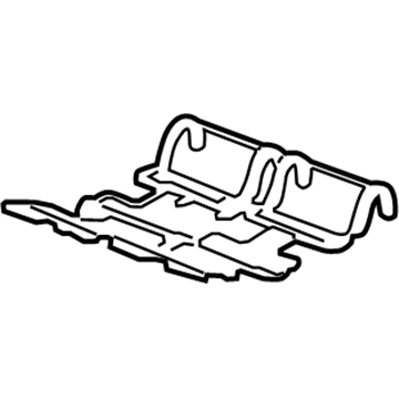 GM 25898768 Support Spring, Front 25898768 GM Support Spring, Front Illustration 1 of 1
