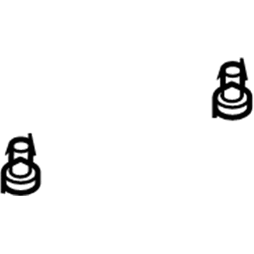 88951978 GM Lower Column Cover Bolt Illustration 1 of 1
