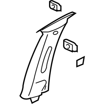 Saturn 10391847 Upper Trim Panel