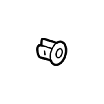 GM 23484616 Baffle, Upper Driver Side 23484616 GM Baffle, Upper Driver Side Illustration 1 of 1