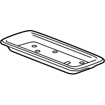 GM 22792216 Tray, Carbon 22792216 GM Tray, Carbon Illustration 1 of 1