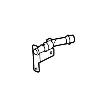 GM 26397994 Pipe, Engine Coolant Recovery 26397994 GM Pipe, Engine Coolant Recovery Illustration 1 of 1