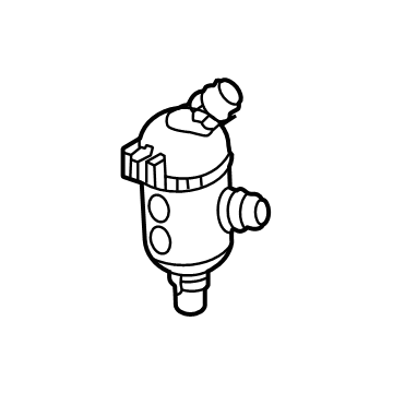 GM 84882349 Separator, Engine Coolant Recovery 84882349 GM Separator, Engine Coolant Recovery Illustration 1 of 1