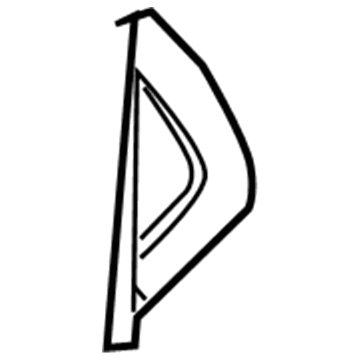 GM 15258632 End Cover, Passenger Side 15258632 GM End Cover, Passenger Side Illustration 1 of 1