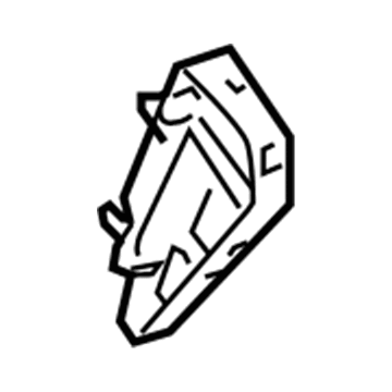 GM 10374581 Outer Bracket, Driver Side 10374581 GM Outer Bracket, Driver Side Illustration 1 of 1