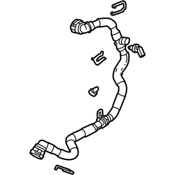 Chevy 86803293 Water Hose