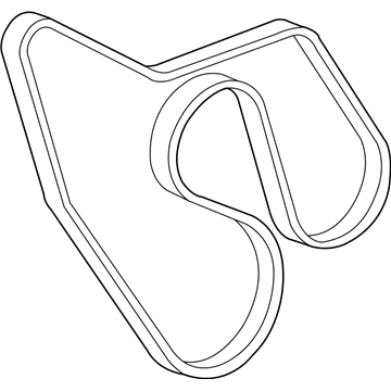 GMC 12569436 Fan Belt