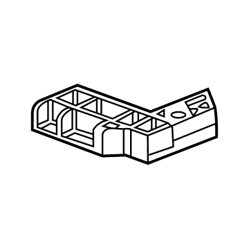 GM 84622990 Hold Down Clamp 84622990 GM Hold Down Clamp Illustration 1 of 1