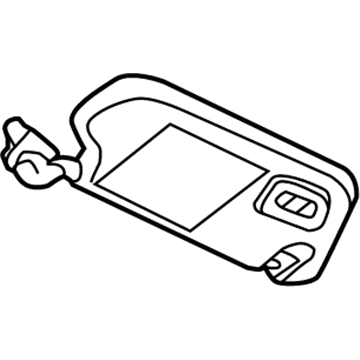 Chevy Sun Visor - 84445356