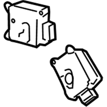 Chevy Blend Door Actuator - 22816196
