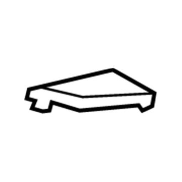 GM 22928426 Cap, Rear Passenger Side 22928426 GM Cap, Rear Passenger Side Illustration 1 of 1