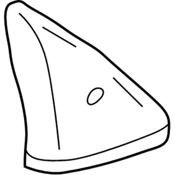 GM 10235278 Inner Cover, Rear Passenger Side 10235278 GM Inner Cover, Rear Passenger Side Illustration 1 of 1
