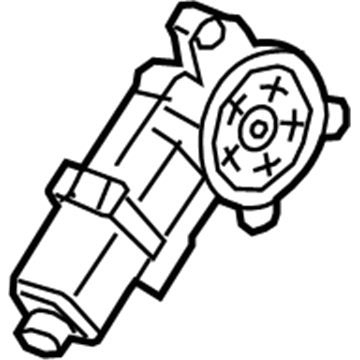 GM 23100275 Window Motor, Driver Side 23100275 GM Window Motor, Driver Side Illustration 1 of 1