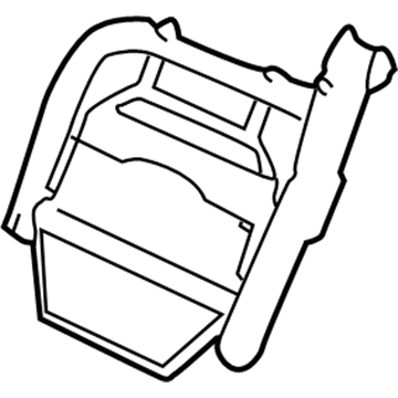 Buick 16816295 Seat Back Frame