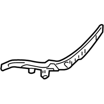 GM 25932362 Side Cover, Driver Side 25932362 GM Side Cover, Driver Side Illustration 1 of 1
