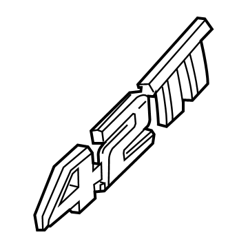 84139936 GM Nameplate, Rear Illustration 1 of 1