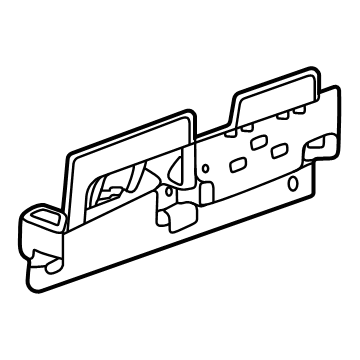 87813957 GM Bracket, Rear Illustration 1 of 1