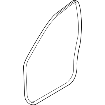 Saturn 13200154 Weatherstrip On Body