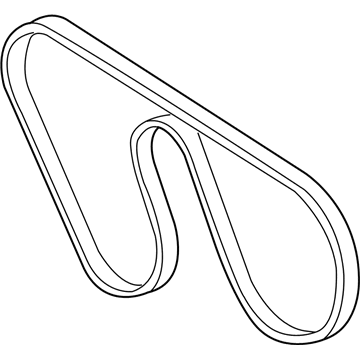 Cadillac XLR V-Belt - 12578060