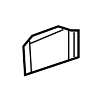 11562147 GM Flare Retainer Illustration 1 of 1