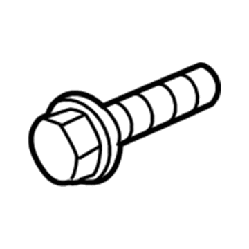 GM 11516480 Thermostat Housing Bolt 11516480 GM Thermostat Housing Bolt Illustration 1 of 1