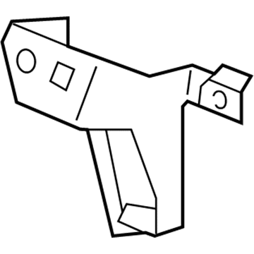 12553159 GM Cable Bracket Illustration 1 of 1