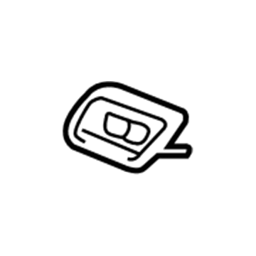 GM 10344043 Indicator Bezel 10344043 GM Indicator Bezel Illustration 1 of 1
