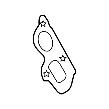 Chevy 12682391 Gasket