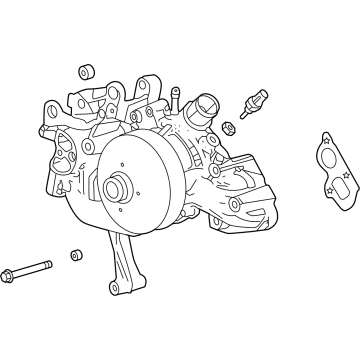 Chevy 12735409 Water Pump