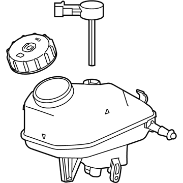 Chevy Brake Master Cylinder Reservoir - 13338444