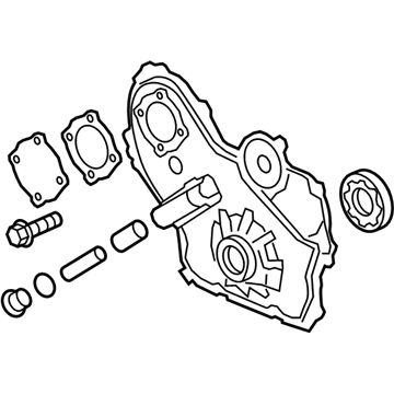 Chevy Captiva Sport Timing Cover - 12637040