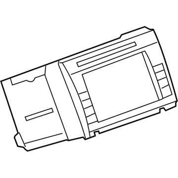 GM 22921421 Radio 22921421 GM Radio Illustration 1 of 1