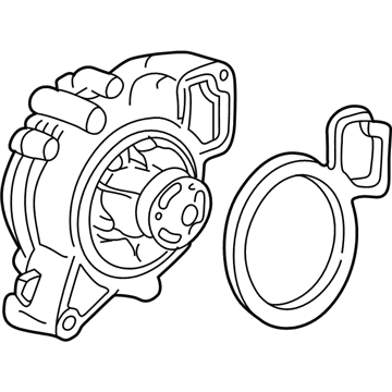 Saturn 12630084 Water Pump