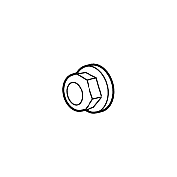 Chevy 11546377 Alternator Nut