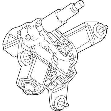 GMC 84974227 Wiper Motor