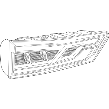 Chevy 26539954 Backup Lamp Assembly
