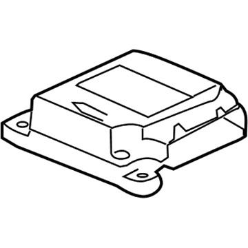 Cadillac XLR Air Bag Control Module - 15297097