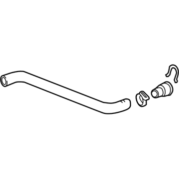 GM 42762063 Heater Hose 42762063 GM Heater Hose Illustration 1 of 1