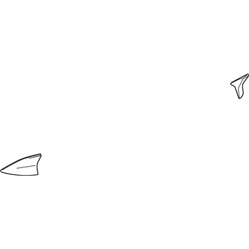 20962855 GM Spoiler End, Rear Driver Side Illustration 1 of 1