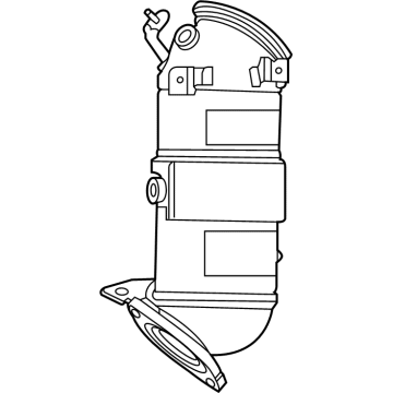 12698480 GM Catalytic Converter Illustration 1 of 1
