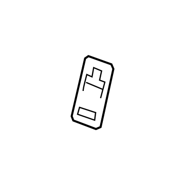 GM 26464685 Bezel Assembly-Rear Seat Anchor Plate *Vy Dark Atmosp 26464685 GM Bezel Assembly-Rear Seat Anchor Plate *Vy Dark Atmosp Illustration 1 of 1