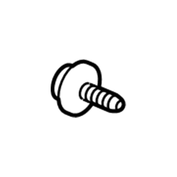 GM 11519393 Stabilizer Bar Bolt, Rear 11519393 GM Stabilizer Bar Bolt, Rear Illustration 1 of 1
