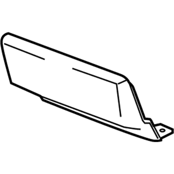 GM 23142974 Access Cover, Rear 23142974 GM Access Cover, Rear Illustration 1 of 1