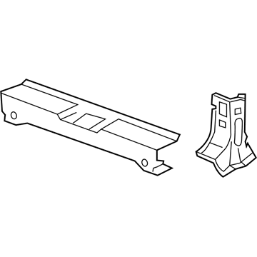 Pontiac 88980779 Rear Cross Bar