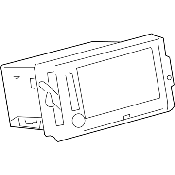 Buick 15862750 Radio